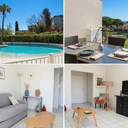 Apartamento Piscine, Tennis, Parking Antibes